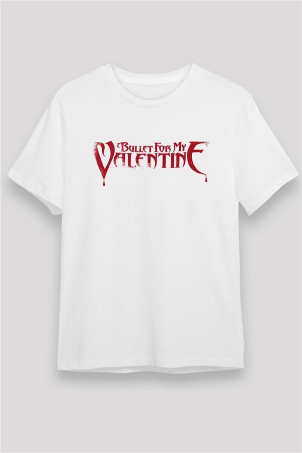 Bullet for My Valentine White Unisex T-Shirt