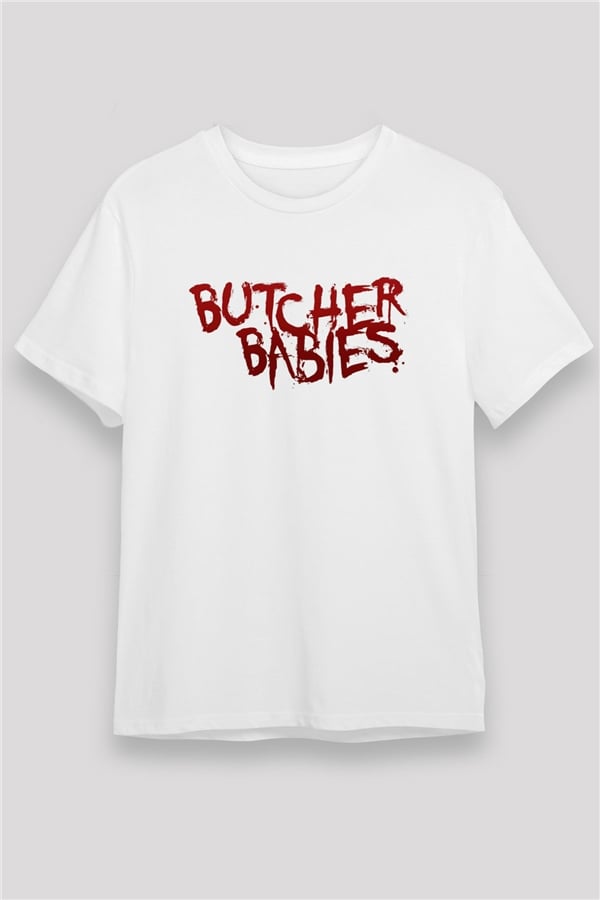 Butcher Babies White Unisex T-Shirt