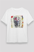 Cage the Elephant Graphic Print Unisex White T-Shirt