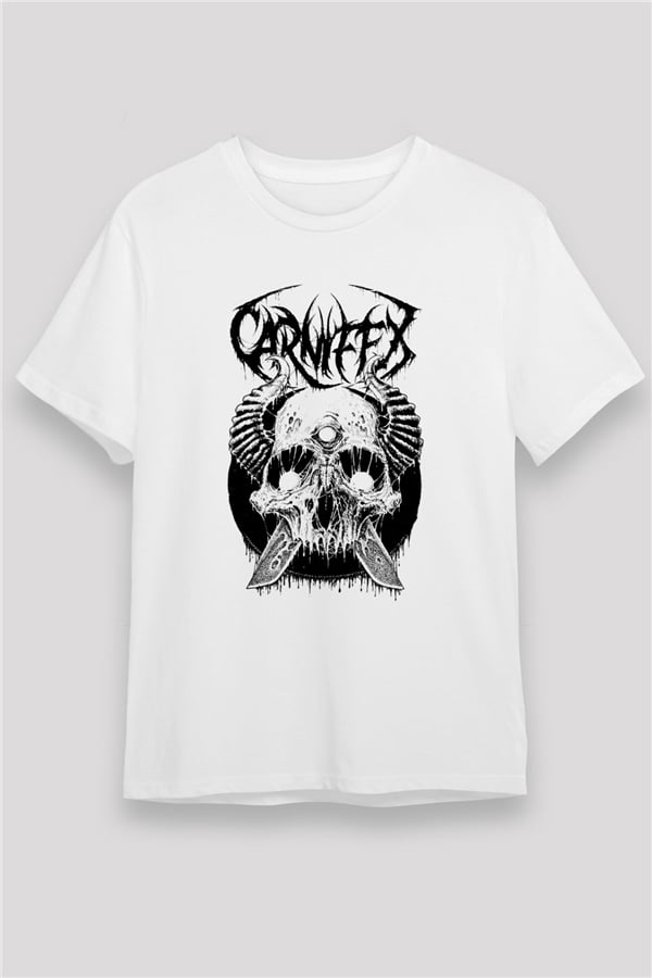 Carnifex White Unisex T-Shirt