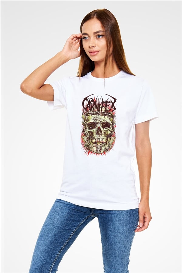 Carnifex White Unisex T-Shirt