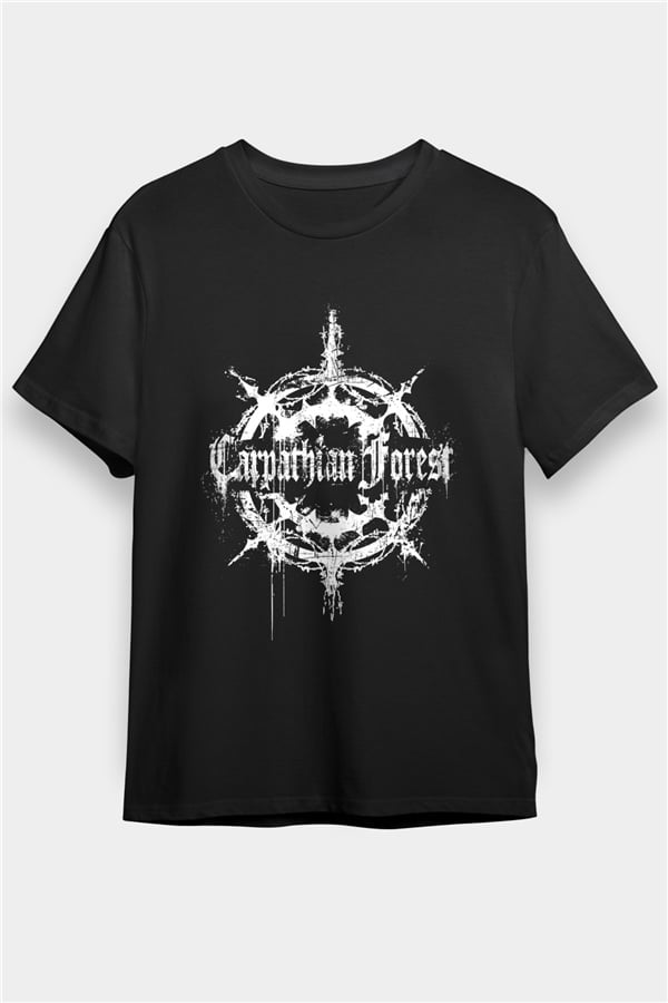 Carpathian Forest Printed Unisex Black T-Shirt