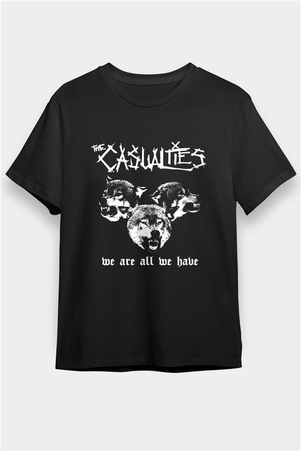Casualties Graphic Black Unisex T-Shirt