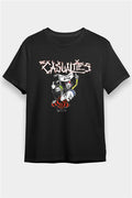 Casualties Printed Unisex Black T-Shirt