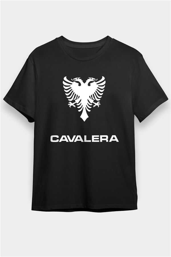 Cavalera Printed Unisex Black T-Shirt
