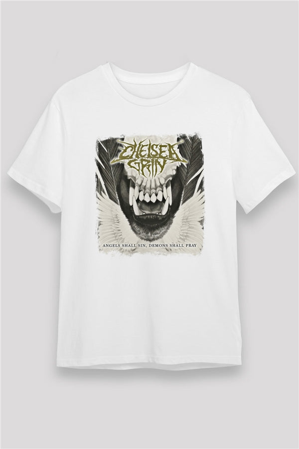 Chelsea Grin Printed Unisex White T-Shirt