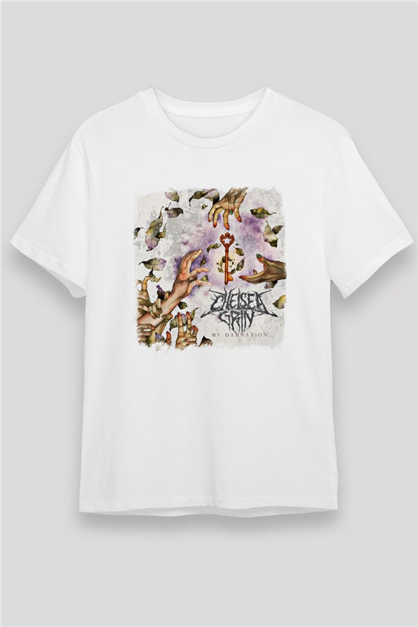 Chelsea Grin Printed Unisex White T-Shirt