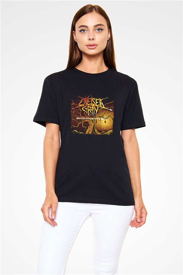 Chelsea Grin Printed Unisex Black T-Shirt