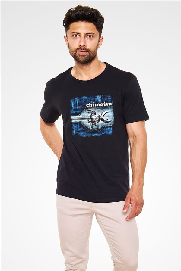 Chimaira Printed Unisex Black T-Shirt