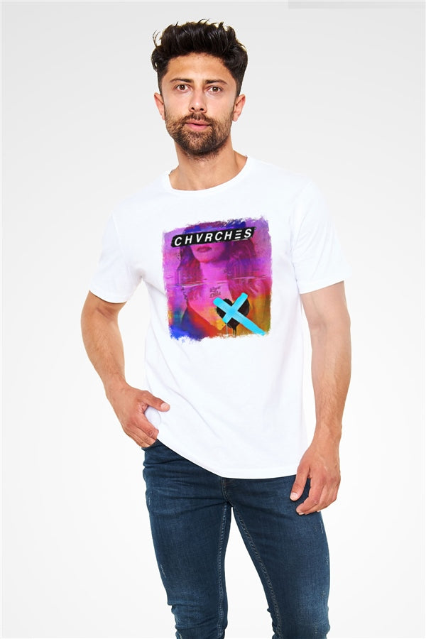 CHVRCHES Printed Unisex White T-Shirt