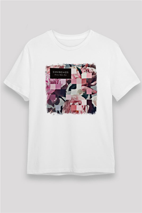 CHVRCHES Printed Unisex White T-Shirt