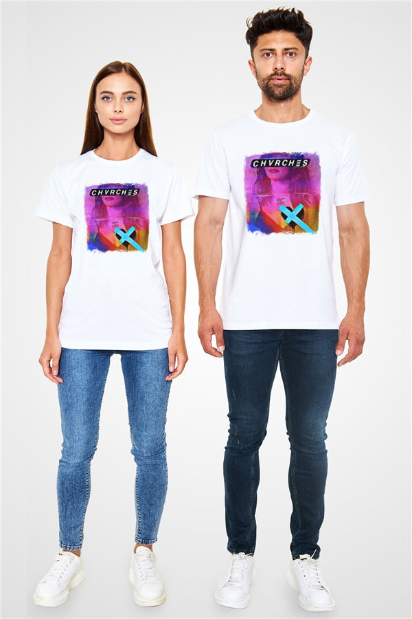 CHVRCHES Printed Unisex White T-Shirt