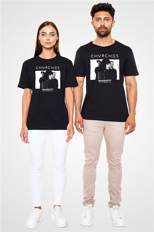 CHVRCHES Black Unisex T-Shirt