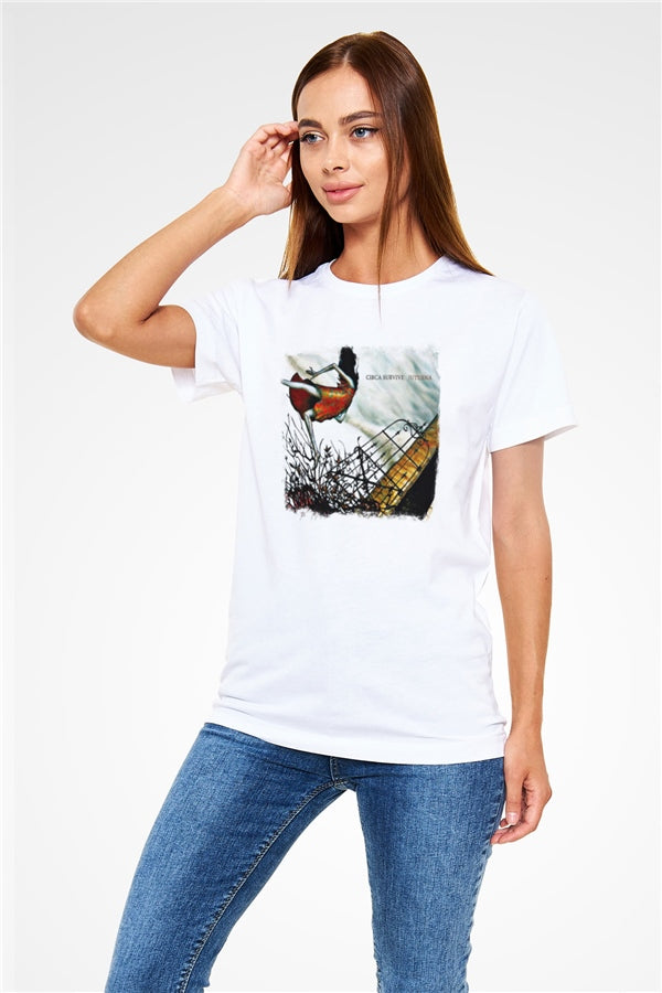 Circa Survive Printed Unisex White T-Shirt