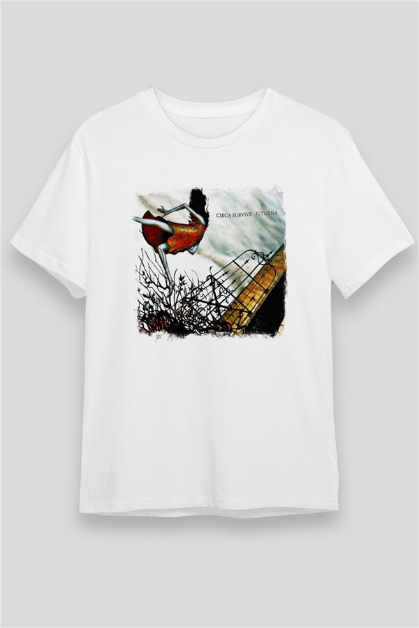 Circa Survive Printed Unisex White T-Shirt