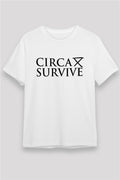 Circa Survive White Unisex T-Shirt