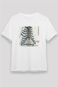 Coalesce Printed Unisex White T-Shirt