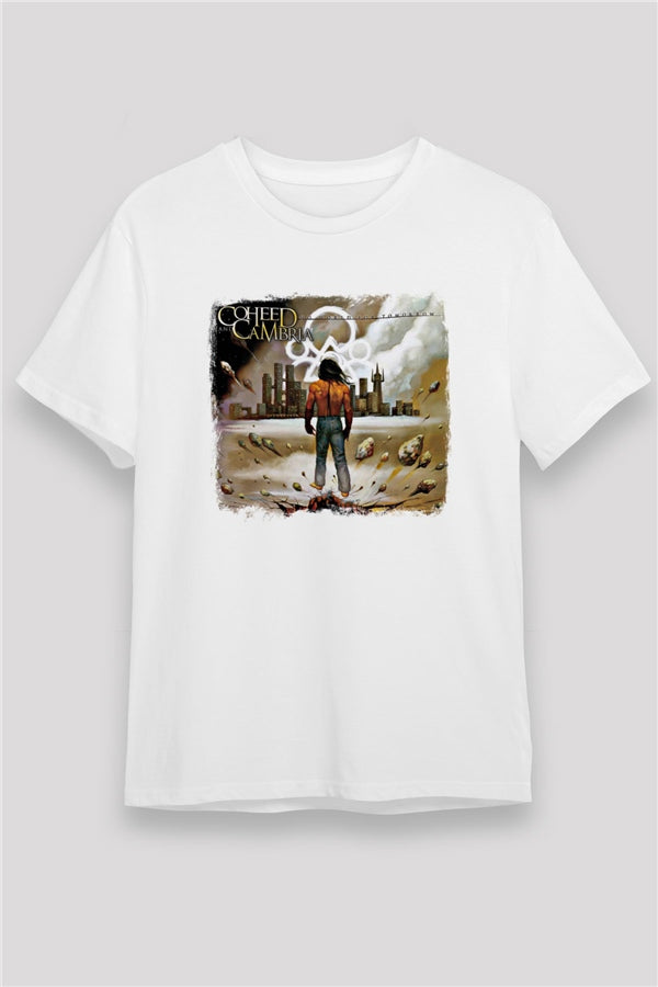 Coheed and Cambria Printed Unisex White T-Shirt