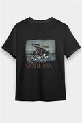 Color Morale Printed Unisex Black T-Shirt