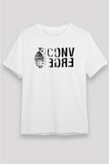 Converge White Unisex T-Shirt
