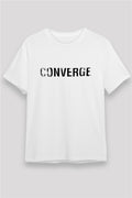 Converge White Unisex T-Shirt