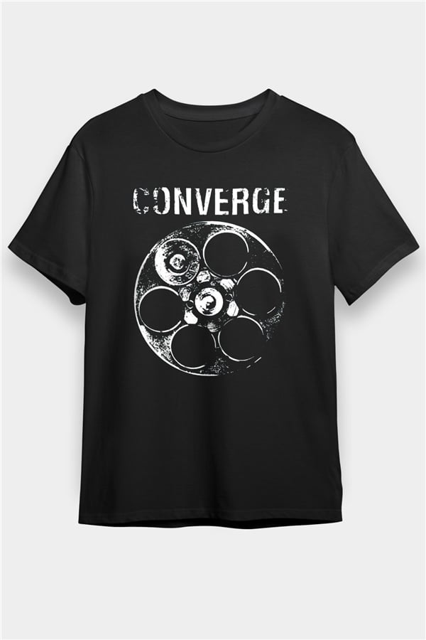 Converge Black Unisex T-Shirt