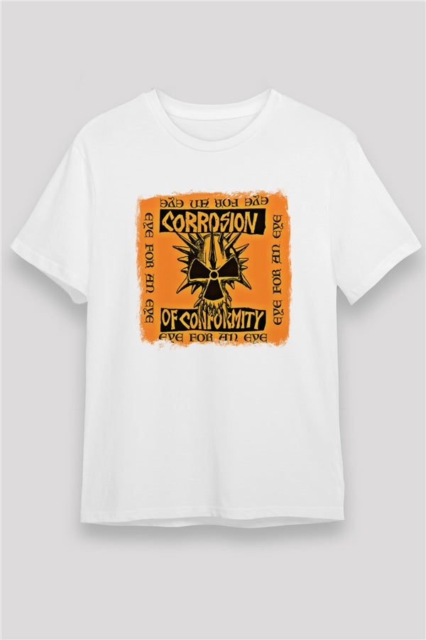 Corrosion of Conformity Printed Unisex White T-Shirt