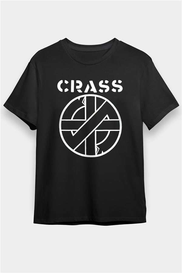 Crass Black Unisex T-Shirt