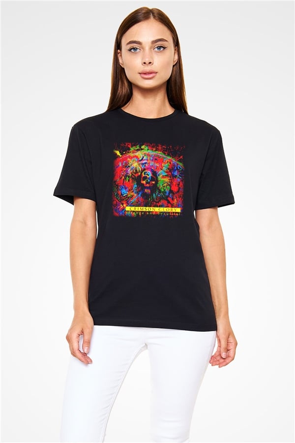 Crimson Glory Black Unisex T-Shirt