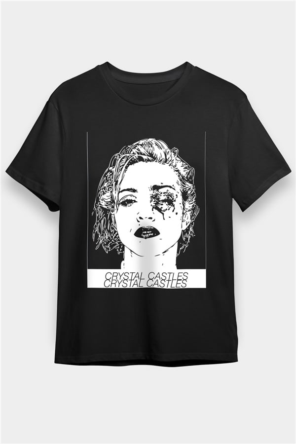 Crystal Castles White Unisex T-Shirt