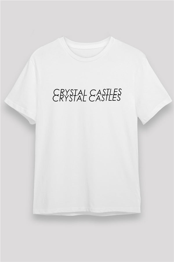 Crystal Castles White Unisex T-Shirt