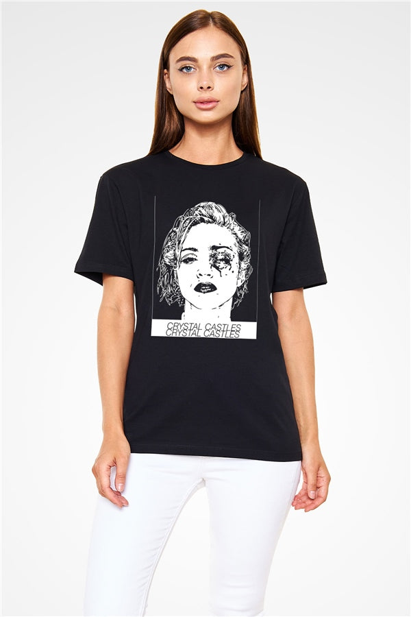 Crystal Castles White Unisex T-Shirt