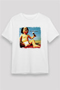 Cure Printed Unisex White T-Shirt