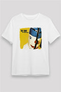 Cure Printed Unisex White T-Shirt