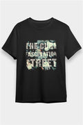 Cure Printed Unisex Black T-Shirt