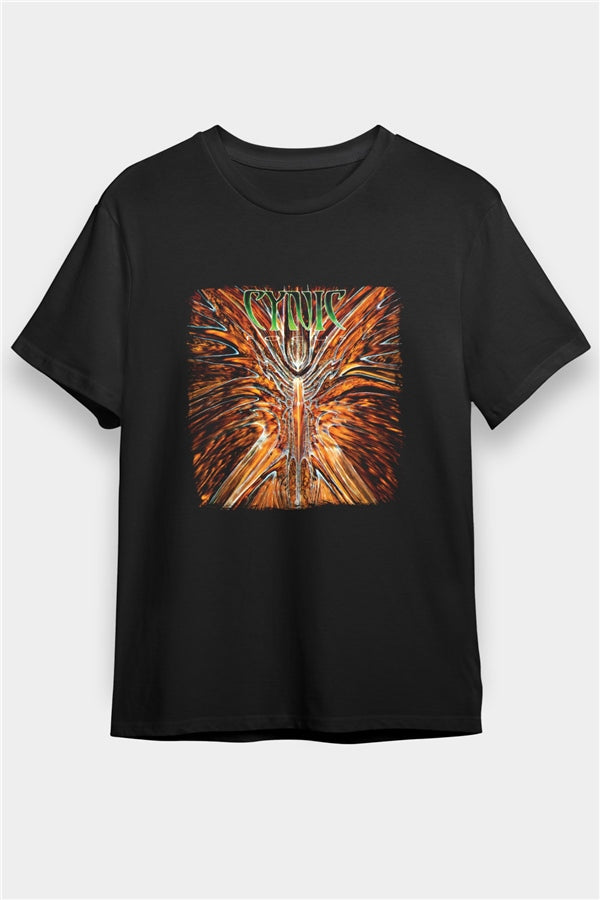 Cynic Printed Unisex Black T-Shirt