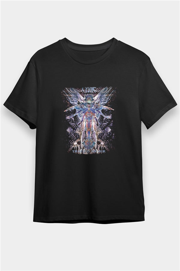 Cynic Printed Unisex Black T-Shirt