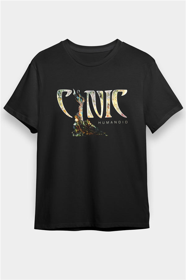 Cynic Printed Unisex Black T-Shirt