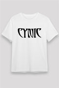 Cynic White Unisex T-Shirt