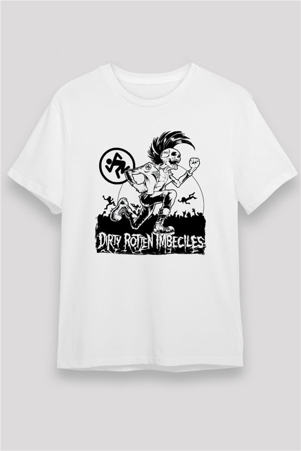 D.R.I White Unisex T-Shirt