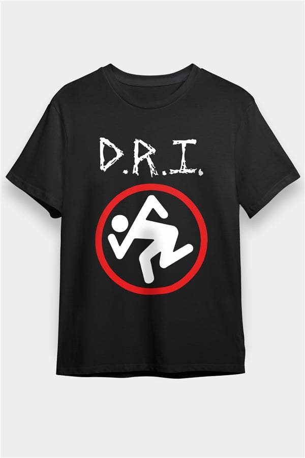 D.R.I Black Unisex T-Shirt