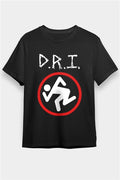 D.R.I Black Unisex T-Shirt