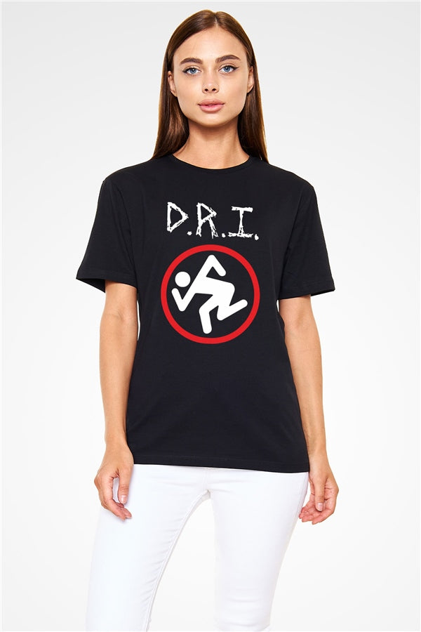 D.R.I Black Unisex T-Shirt