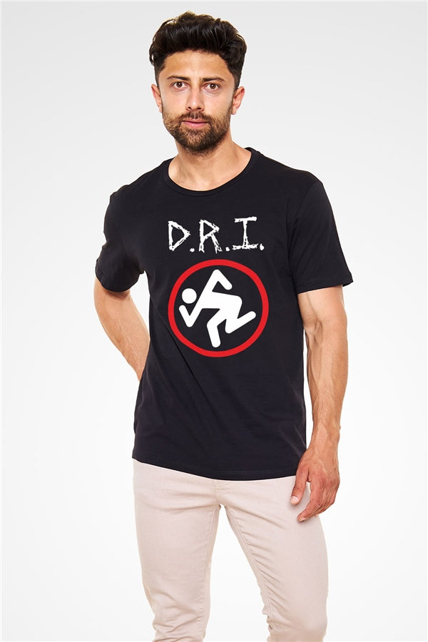 D.R.I Black Unisex T-Shirt