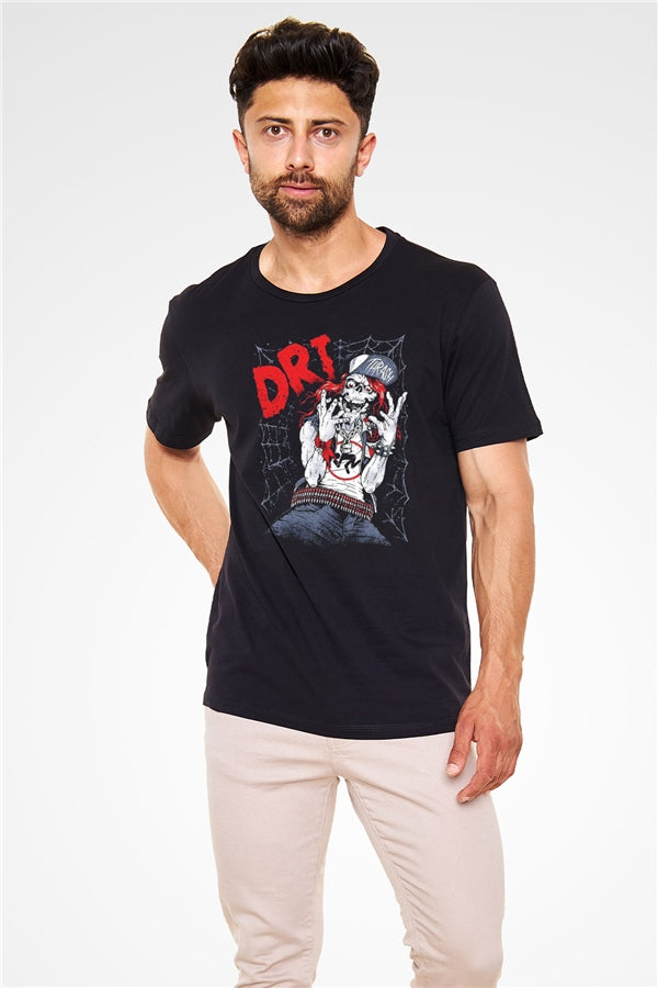 D.R.I Black Unisex T-Shirt