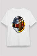 Daft Punk White Unisex T-Shirt
