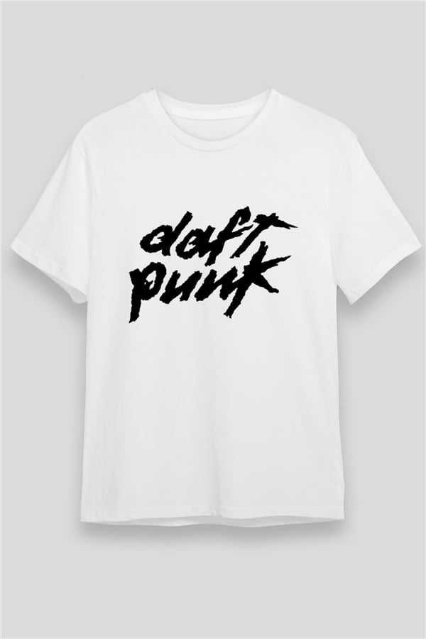 Daft Punk White Unisex T-Shirt
