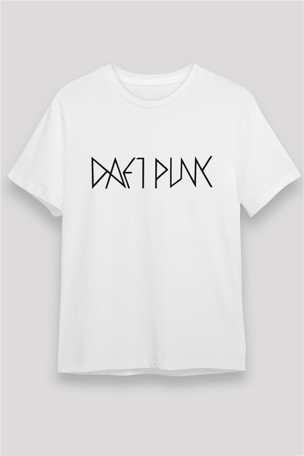 Daft Punk White Unisex T-Shirt
