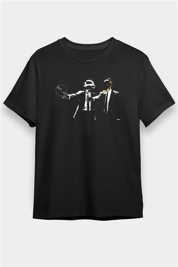Daft Punk Black Unisex T-Shirt