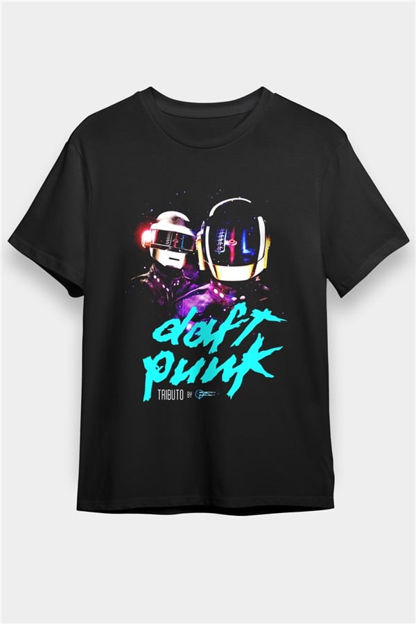 Daft Punk Black Unisex T-Shirt